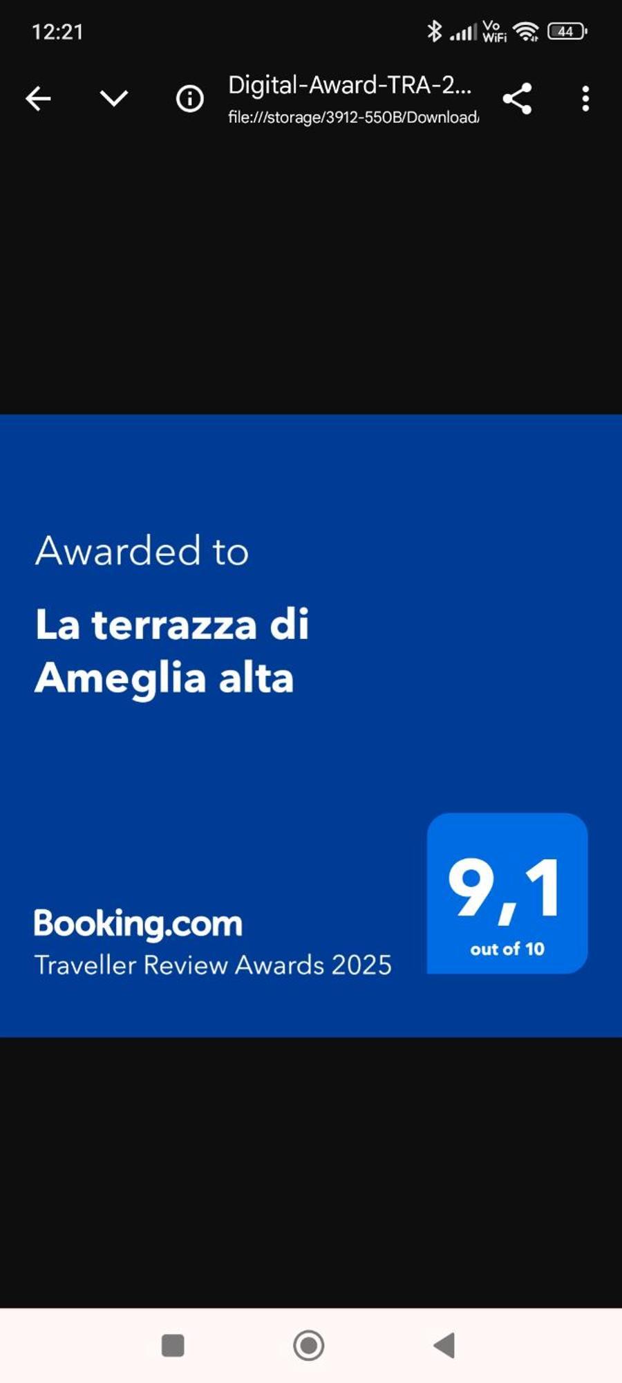 La Terrazza Di Ameglia Alta Apartamento Exterior foto